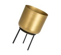 JECOMPRIS Vase Fer Style Scandinave Déco Intérieure Contenant pour Arrangement Floral Ornement Pratique pour Salon et Chambre Vase à Poser Au Sol Design Classique