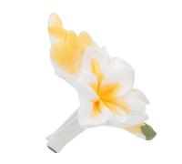 JECOMPRIS voiture aromathérapie évent pinces à fleurs pour bouche d'aération de voiture Décorations de tableau de bord de voiture clips de sortie de voiture plâtre Orange