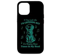 J'écoute mais Je Chante des chansons d'émissions Coque pour iPhone 12/12 Pro
