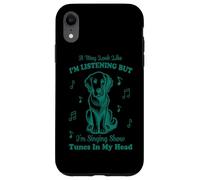 J'écoute mais Je Chante des chansons d'émissions Coque pour iPhone XR