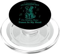 J'écoute mais Je Chante des chansons d'émissions PopSockets PopGrip pour MagSafe