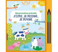 J'écris, Je Dessine, Je Devine - Avec 1 Crayon + Guide-Doigts