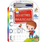 J'écris, j'efface et je recommence: Les lettres majuscules - Dès 4 ans