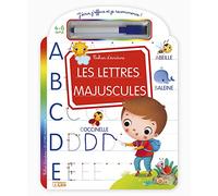 J'écris j'efface et je recommence ! - Les lettres majuscules - Dès 4 ans