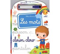 J'écris, j'efface et je recommence ! : Les mots - Dès 5 ans