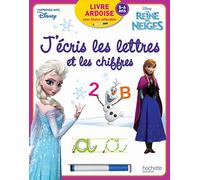 J'écris les lettres et les chiffres avec la Reine des Neiges - Ardoise