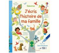 J'écris l'histoire de ma famille – dès 7 ans – Usborne