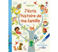 J'écris l'histoire de ma famille - dès 7 ans - Jane Bingham - Usborne - broché - Document jeunesse