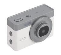 Jectse 1080p Haute Définition Miniature Chambre Vidéo Numérique Longue Durée de Batterie Améliorée Le Zoom amélioré Petit Appareil Photo pour Le Campus étudiant (White)