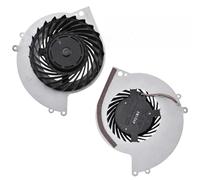Jectse 1100 CPU Fablier de Refroidissement Refroidisseur de Réduction de Chaleur Efficace Pièce Interchangeable pour -1100 Console de Jeu Base de Métal Stable Abs Durable Black + Silver DC 12V