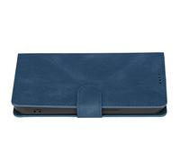 Jectse 13 Cartes de Poche en Cuir Classique Card de Carte de Poche et Coque de Protection, Aimant de Luxe Snaps Téléphoniques Couverture pour Un Usage Quotidien (Blue)
