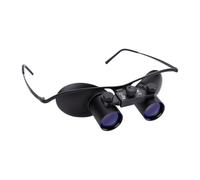 Jectse 2.5X Mains Libres Jumelles Lunettes | Lunettes de Spectacle Portables pour Concert, Théâtre, Spectacles Vivants, Monture Ajustable, Verres en Verre Optique