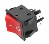 Jectse 2 Interrupteurs à Bascule 30A, Interrupteur Marche/arrêt de Type Bateau à 4 Broches, Interrupteur Anti-poussière d'eau IP65 pour Soudeuse électrique, Voiture, Camion