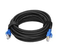 Jectse 2000 MHz Cat8 Ethernet Kabel Gold Plated RJ45 Head of LAN Wires for Hubs Routers for High-performance Networks (5M / 16.4Ft)