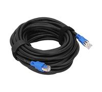 Jectse 2000 MHz Cat8 Ethernet Kabel Gold Plated RJ45 Head of LAN Wires for Hubs Routers for High-performance Networks (8m / 26,2 pieds)