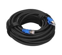 Jectse 2000 MHz Cat8 Ethernet Kabel Gold Plated RJ45 Head of LAN Wires for Hubs Routers for High-performance Networks (12m / 39.4ft)