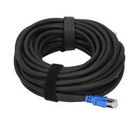 Jectse 2000 MHz Cat8 Ethernet Kabel Gold Plated RJ45 Head of LAN Wires for Hubs Routers for High-performance Networks (10 m / 32,8 pieds)