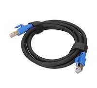 Jectse 2000 MHz Cat8 Ethernet Kabel Gold Plated RJ45 Head of LAN Wires for Hubs Routers for High-performance Networks (1,5 m / 4,9 pieds)