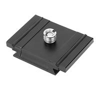 Jectse 200Pr-PR0 CNC Anoded Metal Release Facile to Installer pour Les Amateurs DE Photographie Aluminium ALLIAM Plaque DE Calage DE Came, 2,1 X 1,7 Pouce, Noir