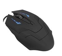 Jectse 2400 DPI Paming USB Wired Mouse Strong and Durable Shell Computer Accessoires Black K059 pour LOL Gamer