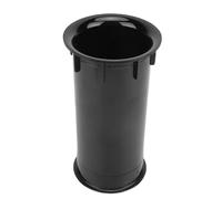 Jectse 2pcs Tubes Ports TRAPELLES SUBWOOFER Bass Bass Reflection Tube 88 Mm de Diamètre 160 Mm Longueur avec Maille Protectrice pour étage PA DJ Enceintes Bibelles en Haut