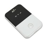 Jectse 4G Travel Mobile WiFi Hotspot Affichage Intelligent Affichage sans Fil pour Multi-utilisateurs - Accession Adaptée aux Smartphones White ABS MATÉRIEL (Version de l'UE)