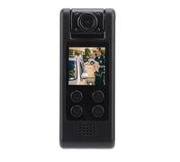 Jectse 4K Ultra HD Body Upd Video-Recorder 140-degree Wide -Angle Camera pour Le Responsable de la sécurité des Forces de la Loi, Caméra à Clips Arrière WLAN pour Surveillance Nocturne