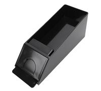 Jectse 6 Chaussures de Carte de Pont, Plastique Jouant à Cartes de Carte de Contesteur de Jeu Accessoire de Table de Jeu pour la Soirée de Jeu en Famille, Noir, Relations Lisses et