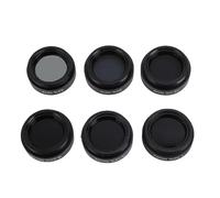 Jectse 6 PCS 1,25 Pouce Télescope et Kit de Filtre, Filtres de L'oculaire à Transmission élevée avec Boîtier en Aluminium, Améliorer Les Observations Lunaires, pour la Photographie de