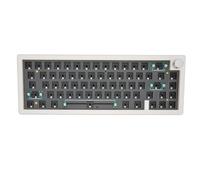 Jectse 67 Kit -to-to -Ship to Expédier Kit de Bricolage avec PCB Swapible Chaud pour Les Amateurs de Clavier Adaptés à la Fenêtre, Systèmes OS X (White)
