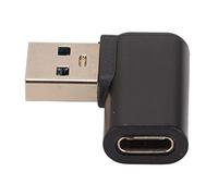Jectse 90 Degrés USB 3.0 pour Taper -C Adaptateur de L'adaptateur à Angle Gauche à Haute Performance à Longs Alliages en Aluminium à Haute Performance pour les Téléphones Mobiles et les Tablettes