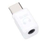 Jectse Adaptateur Casque USB C vers 3,5 Mm, Dongle HiFi DAC 32 Bits 384 KHz avec Contrôle du Volume en Ligne et Gestion des Appels, pour Smartphones, Tablettes, Ordinateurs Portables (White)