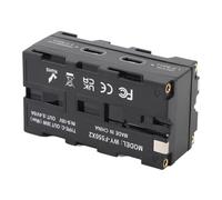 Jectse Adaptateur de Batterie Factice NP F Double Face, Affichage Numérique de la Tension, Port de Type C avec Circuit de Prévention des Surcharges, pour Banques d'alimentation Mobiles