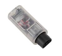 Jectse Adaptateur de Contrôleur sans Fil pour la Console N64, Convertisseur Professionnel pour // Un S /, Facile à Configurer, Prend en Charge Les Accessoires Clavier/Trackball/Souris (Blanc