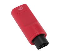 Jectse Adaptateur de Contrôleur sans Fil pour la Console N64, Convertisseur Professionnel pour // Un S /, Facile à Configurer, Prend en Charge Les Accessoires Clavier/Trackball/Souris (Rouge)