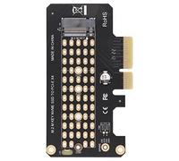 Jectse Adaptateur PCIE NVME Décharge de Chaleur Efficace de la Carte D'extension de Stockage de Grande capacité pour Les Performances Rapides, Accessoires Informatiques