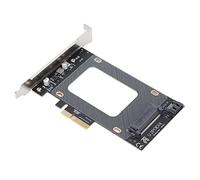 Jectse Adaptateur U.2 à PCIE à Haute Vitesse pour SSD de 2,5 Pouces, SpeedPlus.Link Technology, Protocole NME avec des Retards Faibles, 7/8/10 / OS X /, Circuit Circuit Bark