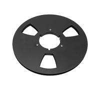 Jectse Adhésif Sonore Sonore de Haute qualité 10,5 Pouces avec une Bobine Ouverte Vide pour les Rouleaux à la Colle à Rouleaux, Classique (BLACK)