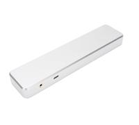 Jectse AI Digital Human Interaction 2 Channel Microphone, Silver AEC AGC ANC 8 Array Omnidirectional Pickup Mic Prend en Charge Le Connecteur de 3,5 Mm, pour L'interaction Humaine