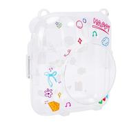 Jectse Ajustement Précis, étui de Protection Transparent pour Appareil Photo instantané Mini 12 avec Motif de Dessin animé, Coque Rigide Impact PC