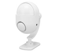 Jectse Alarme du Détecteur de Mouvement Infrarouge sans Fil avec Un Angle Réglable à 360 Degrés pour la Protection du Cambriolage à la Maison