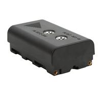 Jectse Alimentation Externe de Batterie Factice avec Câble D-Tap pour NP-F550 NP-F570 NP-F970 Adaptateur d'alimentation à Longue Durée de Vie pour la Lumière de Remplissage LED