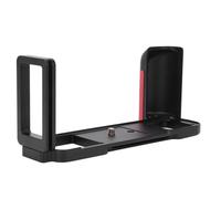 Jectse All Metal Vertical Publication Rapide L Plaque-caméra - Bracket pour GFX 50R Black Light, Lumière 20 Kg Portant pour Les Photographes Professionnels (Rouge)