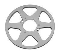 Jectse Alliage en Aluminium de Moulinet de Prises de 10 Pouces avec 6 Trous de Résistance au Vent pour une Meilleure qualité Sonore, Bobine de Patrouille Universelle pour Enregistrer les Amants