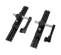 Jectse Aluminium Alloy Table Saw Feed, Position de Rouleau Réglable, Force Tactile Stable, Roulement à un Seul Chemin, Rotation de la Poignée Flexible avec Réglage de L'alimentation