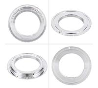 Jectse Anneau D'adaptateur M42-Metall-Montag Focus Manuel Durable pour la Caméra -Mount, Alliage D'aluminium Léger pour L'objectif M42, 1 Pack