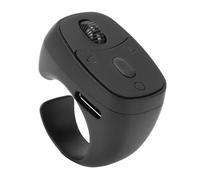 Jectse Anneau de Défilement Bluetooth, Caméscope sans Fil, Enregistrement Vidéo à Distance jusqu'à 10 M de Distance, Tourne-Page Rechargeable pour Téléphones et Tablettes Android (Black)