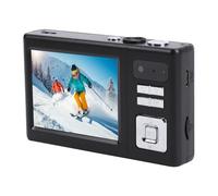 Jectse Appareil Photo Numérique 48MP, Enregistrement Vidéo 2K, Zoom 16X, écran 2,8 Pouces, Caméra Vlog Rétro avec Flash et Filtres Intégrés, pour Vacances, Voyages, Camping