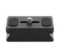 Jectse Augmenter Le Coussin pour Weebill Lab S Crane 2 Crane 3, Adaptateur de Connexion Rapide, Alliage D'aluminium, Adaptateur de Montage, Alliage D'aluminium, Noir, Noir