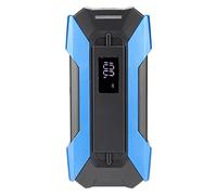 Jectse Auto Lithium Car Jump Starter 1500A Batterie Portable avec Lumière LED, Alimentation D'urgence pour Voitures -trusks VUS, pour L'aventure, Noir